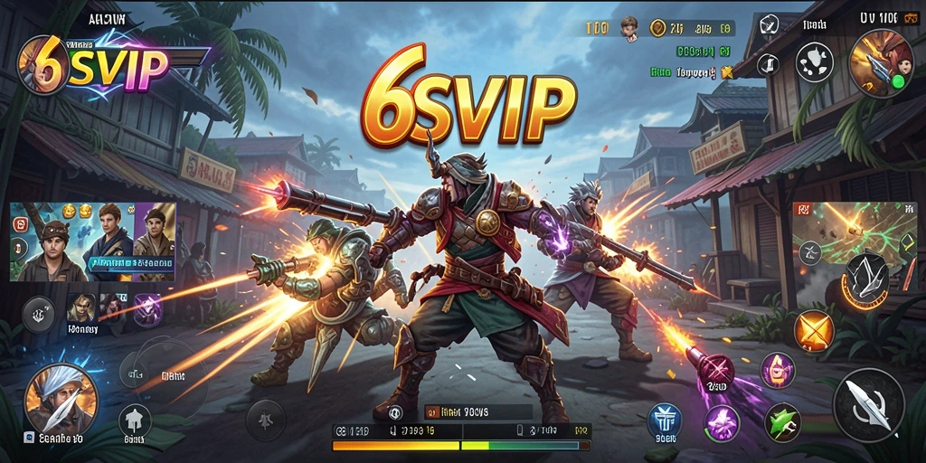 Tampilan antarmuka 6SVIP yang sederhana dan mudah digunakan.