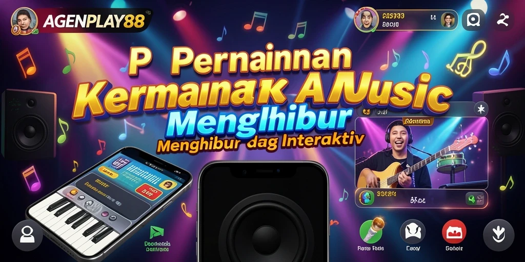 Screenshot AGENPLAY88 menampilkan gameplay interaktif musik yang seru.