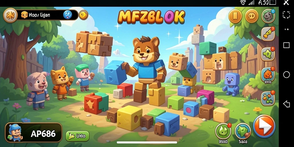 Tampilan gameplay AP686 yang menantang dan seru.