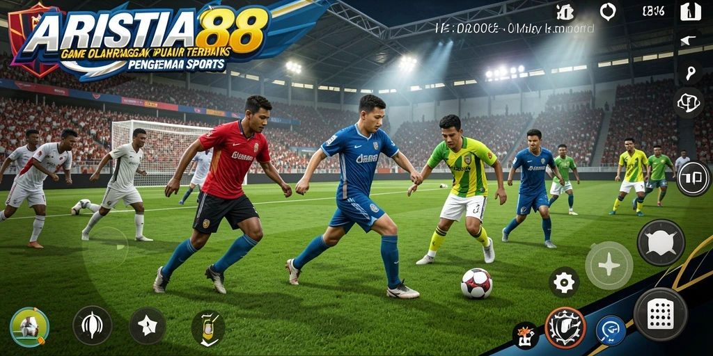 Gameplay seru ARISTA88 dengan berbagai cabang olahraga yang menantang.