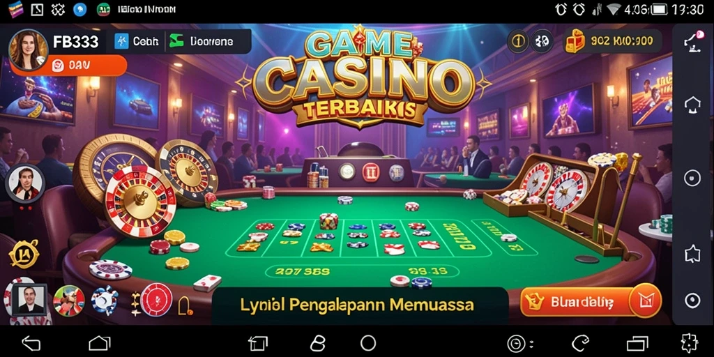 Gameplay Live Casino FB333 dengan dealer profesional dan interaksi nyata.