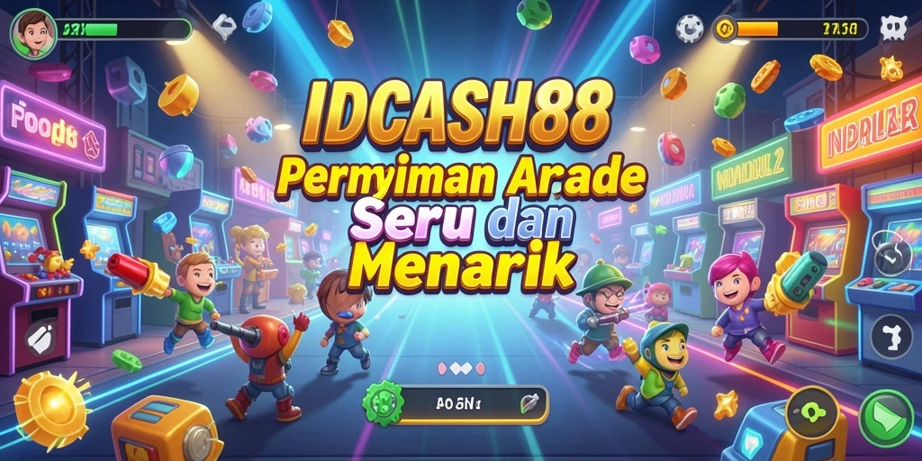 Tangkapan layar IDCASH88 menunjukkan aksi gameplay Arcade yang mendebarkan.