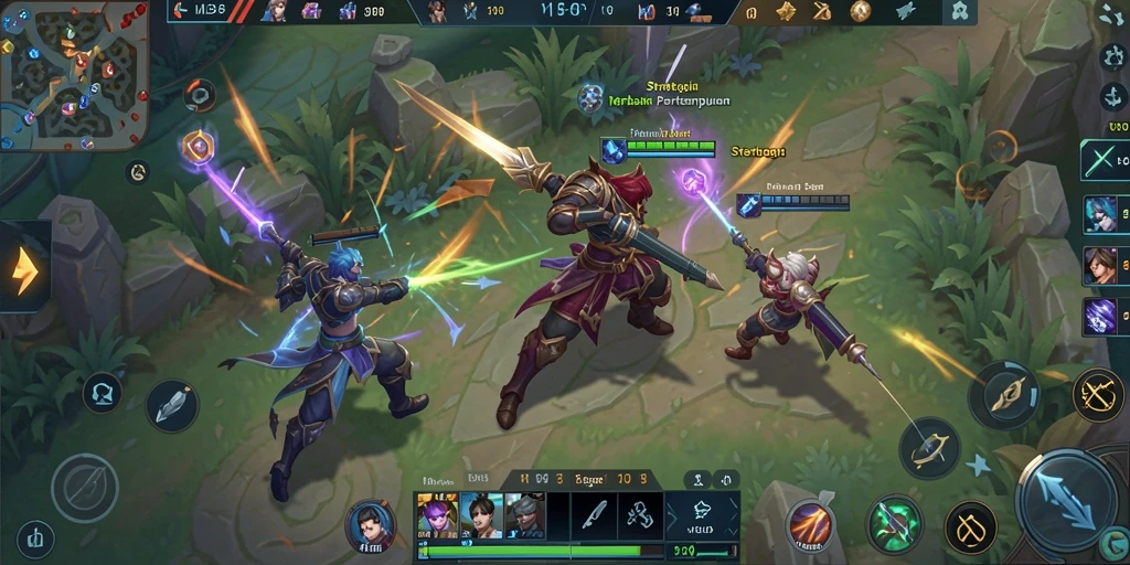 Tampilan gameplay memukau di MLBB8 dengan strategi yang mendalam.